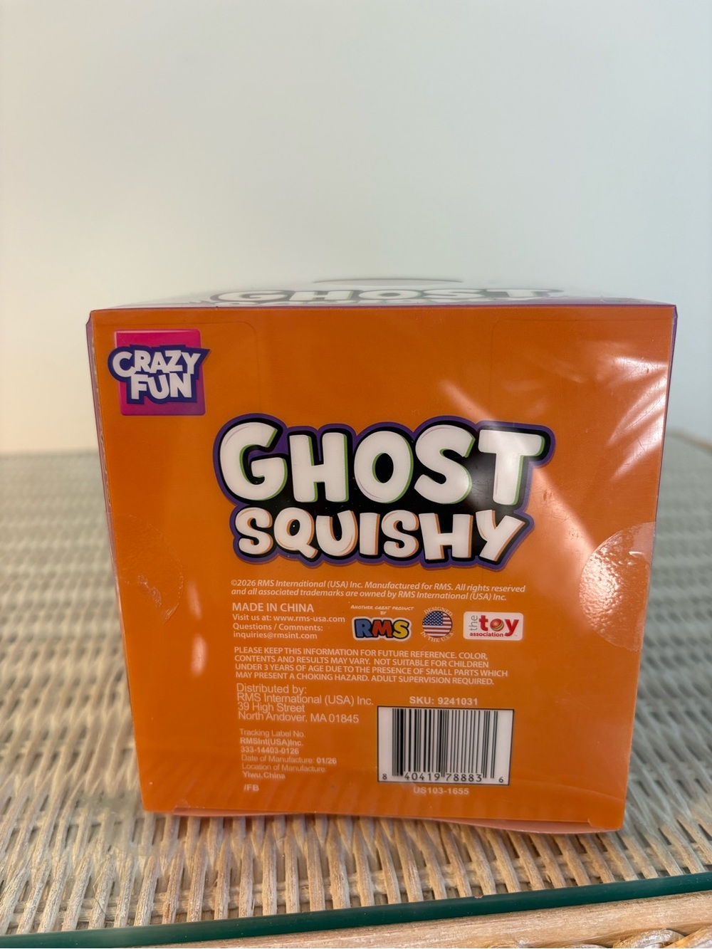 Crazy Fun RMS Ghost Squishy! RARE!!! - Picture 2 of 2